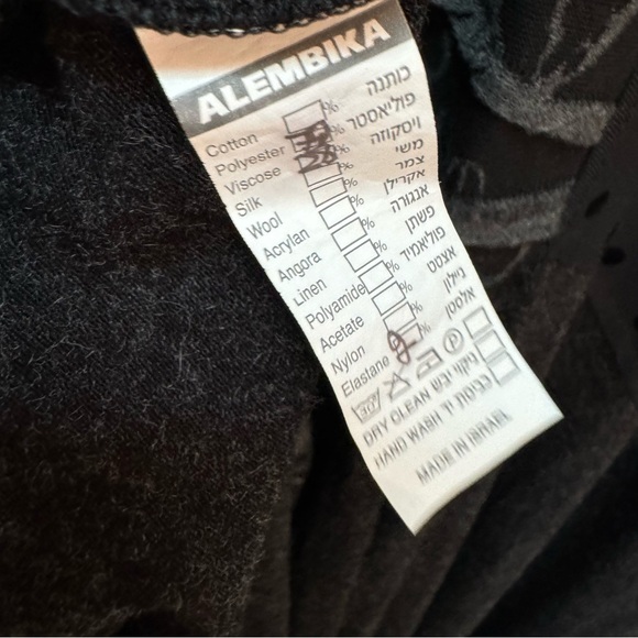 Alembika Mixed Media Polka Dot Floral Tunic Dress - Picture 5 of 5